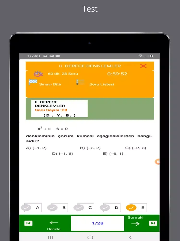 Modül Akademi iPad  Ekran Görüntüleri