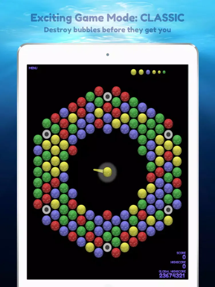 Bubble Shooter Redux - Orbital iPad 應用截圖
