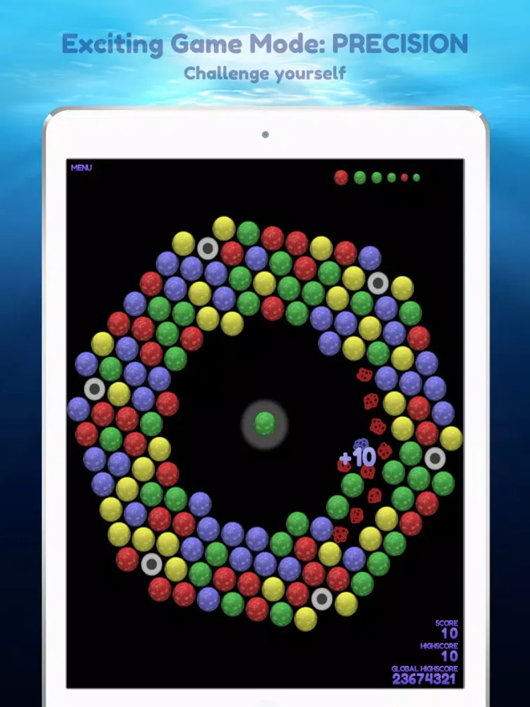 Bubble Shooter Redux - Orbital iPad 應用截圖