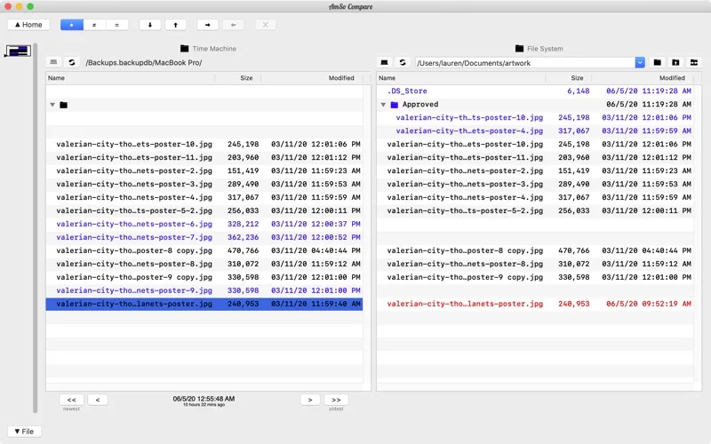 Compare Screenshots