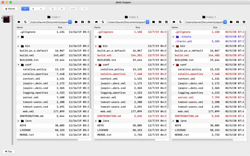 Compare Screenshots