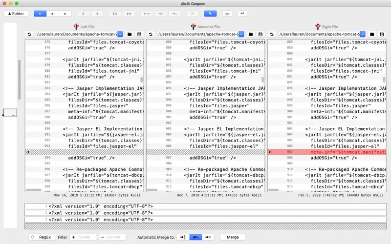 Compare Screenshots