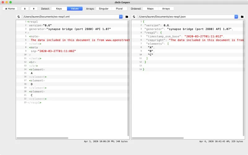 Compare Screenshots