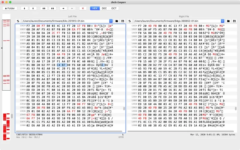 Compare Screenshots