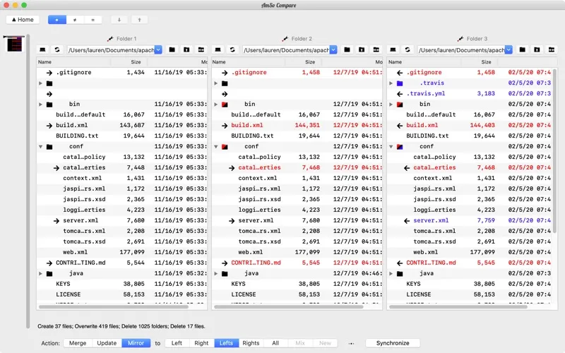 Compare Screenshots