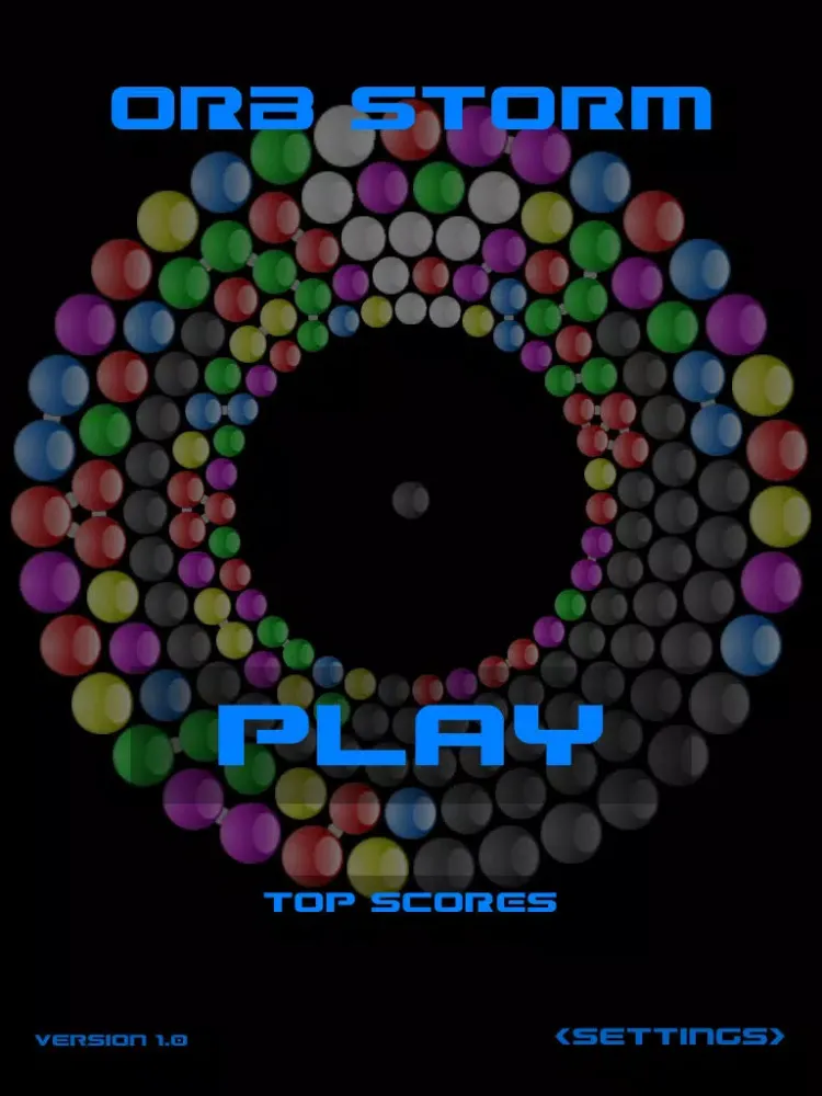 Orb Storm iPad  Screenshots