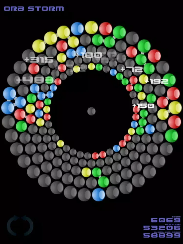 Orb Storm iPad  Screenshots