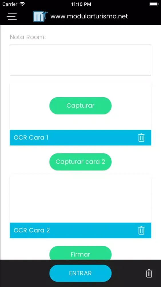 Escaner DNI Pasaporte Hoteles Screenshots