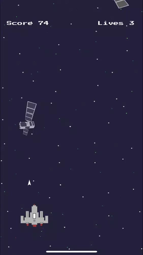 Capturas de tela do Space Junk Wars
