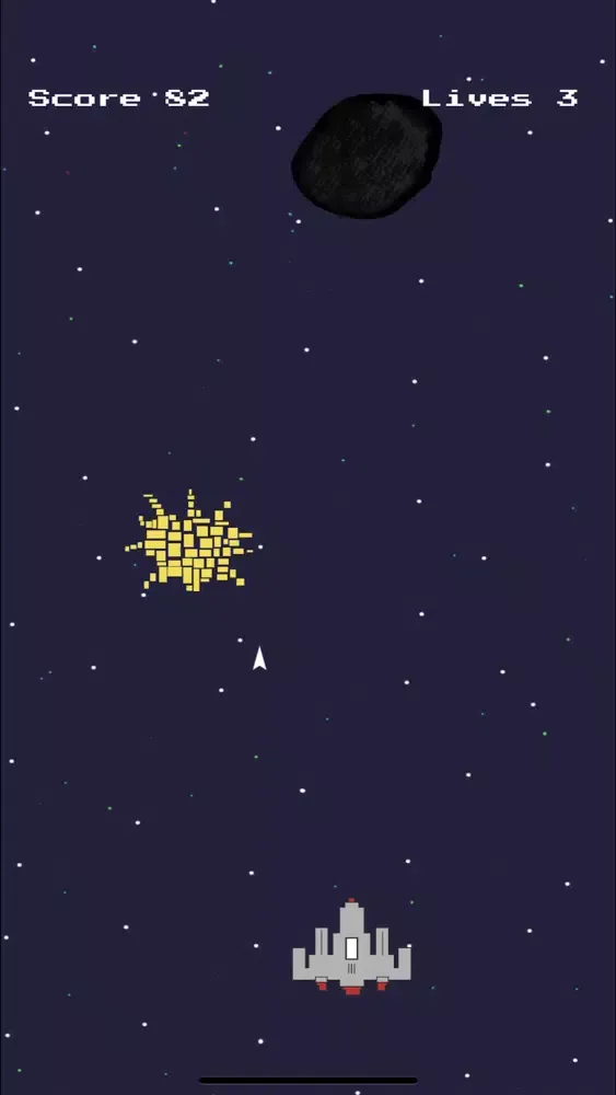 Capturas de tela do Space Junk Wars