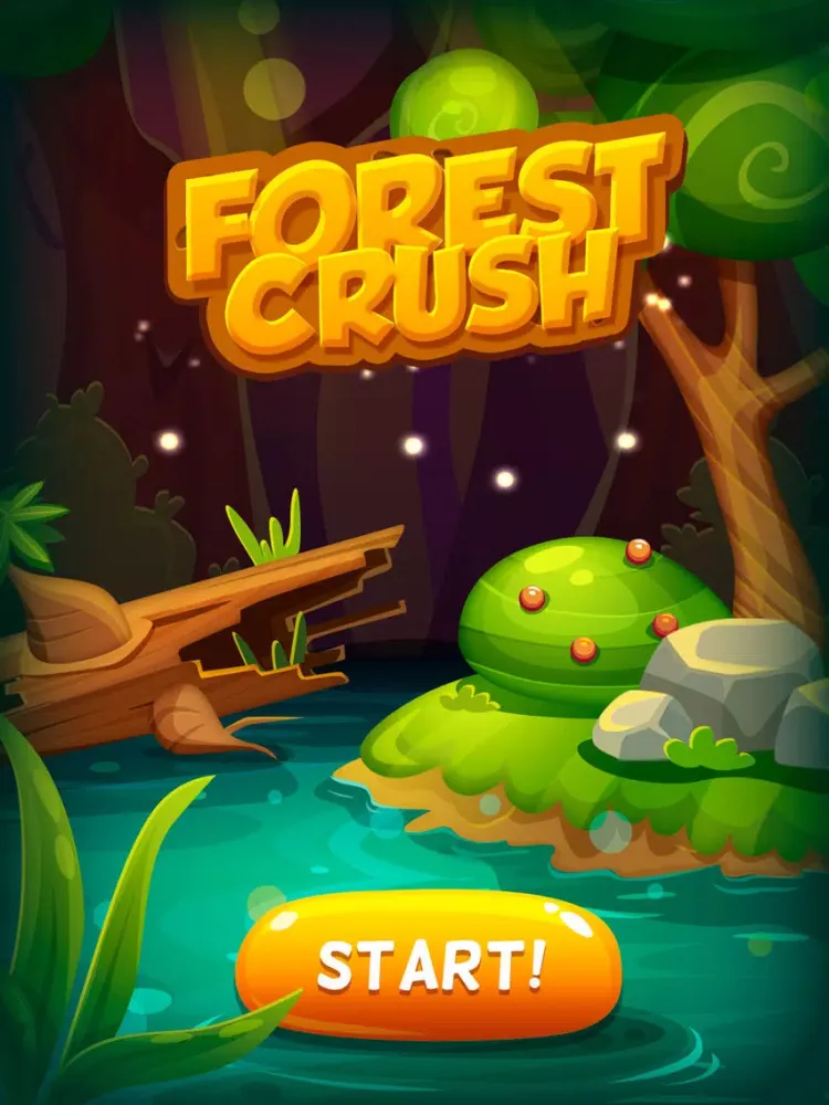 Forest Fruit Crush Link - Connect Match 3 game iPad  Ekran Görüntüleri