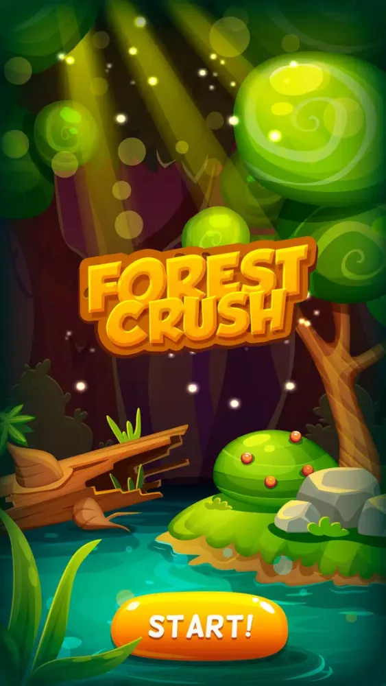 Forest Fruit Crush Link - Connect Match 3 game Ekran Görüntüleri
