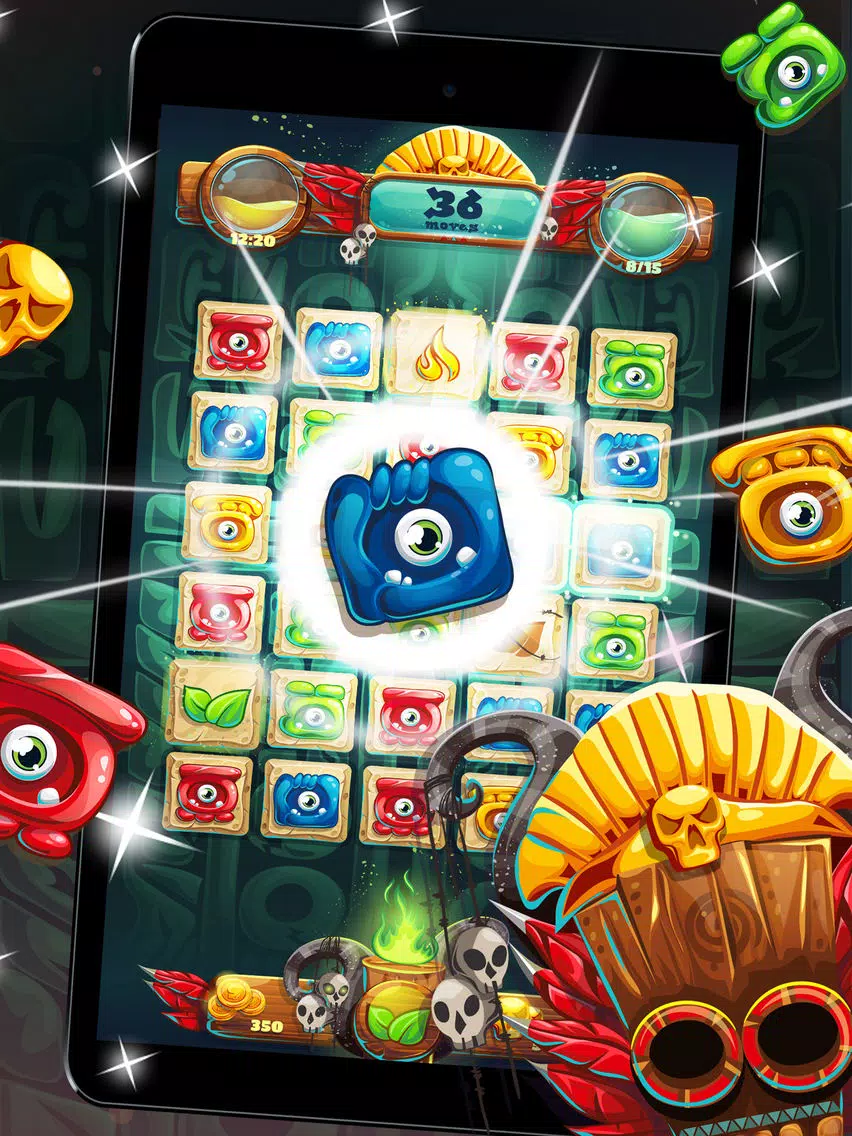 Скриншоты Candy Blaze - Shaman Jungle iPad 