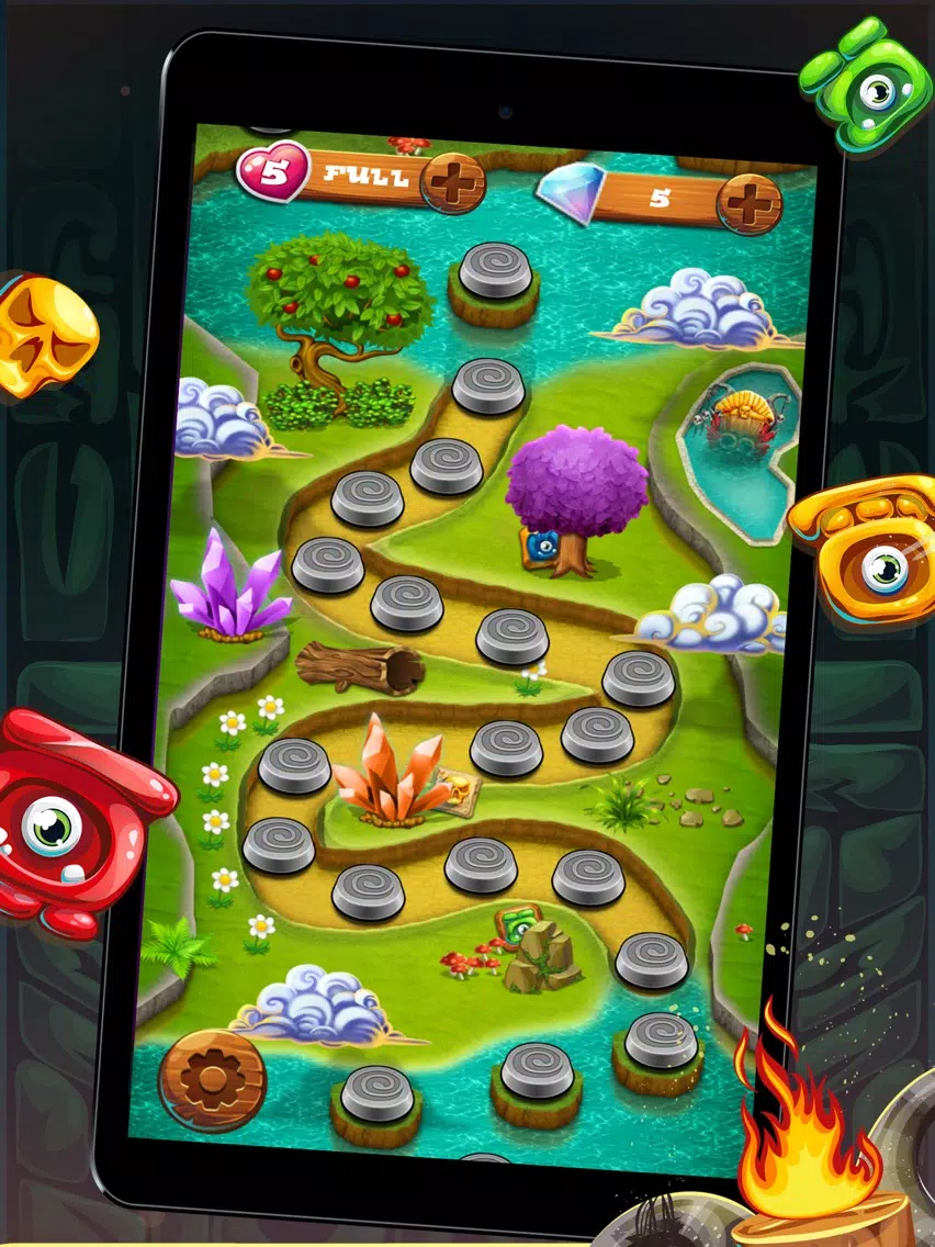 Скриншоты Candy Blaze - Shaman Jungle iPad 