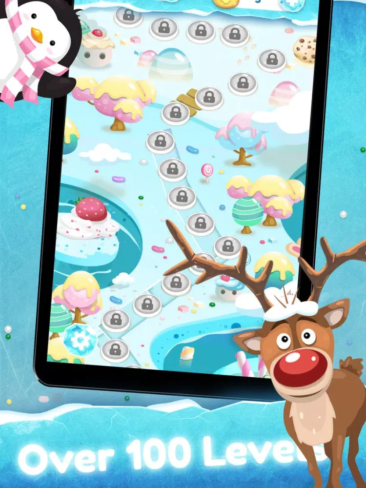 Screenshot di Frozen Candy - Ice Cream Heaven iPad 