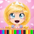 Princess Coloring Book for Kids