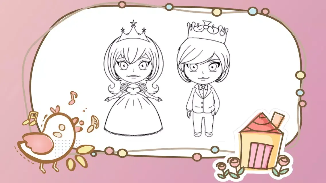 Capturas de pantalla de Princess Coloring Book for Kids