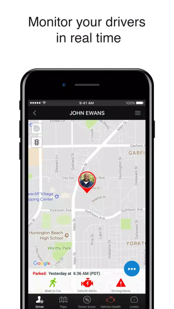 Capturas de tela do Ready Fleet Tracking