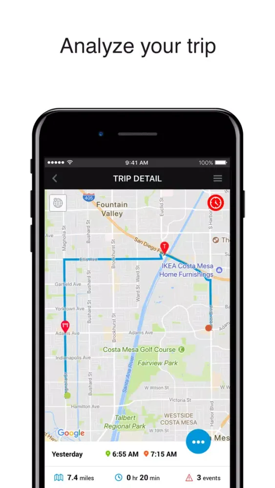 Capturas de tela do Ready Fleet Tracking