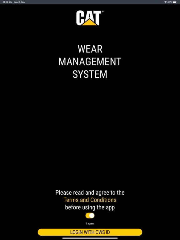Cat® Wear Management System iPad  স্ক্রিনশট