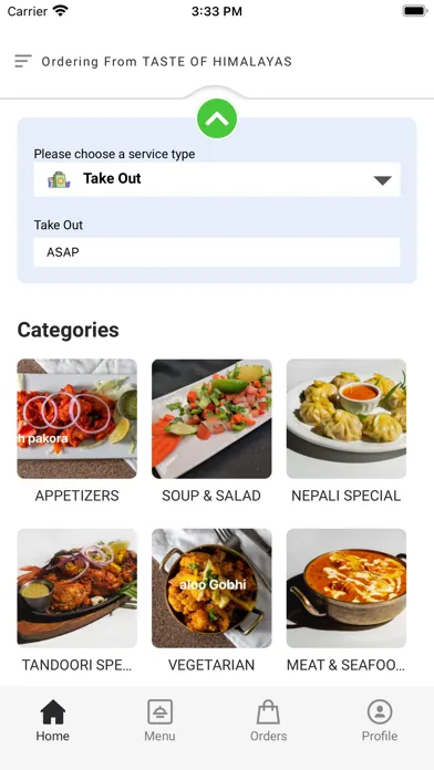 Captures d'écran de Taste of Himalayas