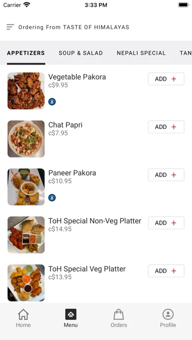 Captures d'écran de Taste of Himalayas