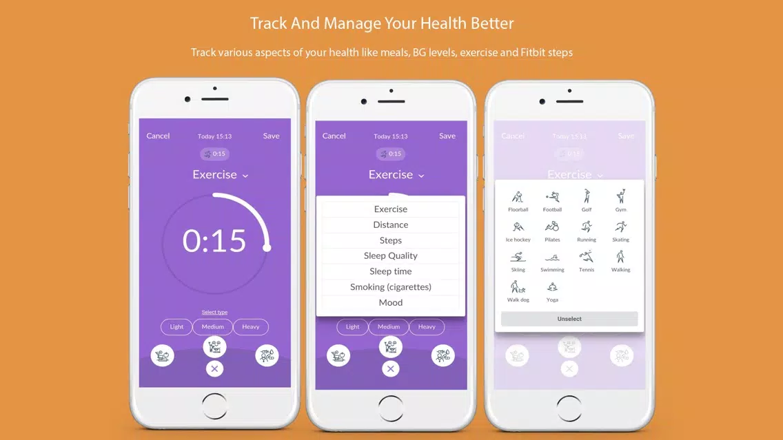 Capturas de pantalla de Dottli - Diabetes made simple