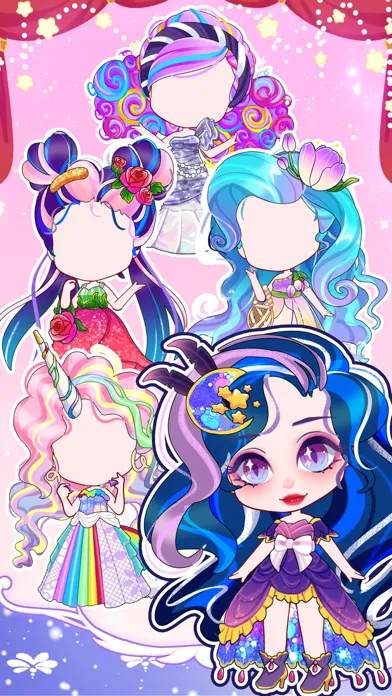 Hair Doll Dress Up Game应用截图