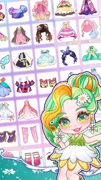 Hair Doll Dress Up Game应用截图