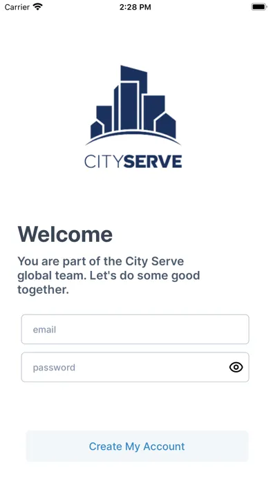 Zrzuty ekranu POD CityServe