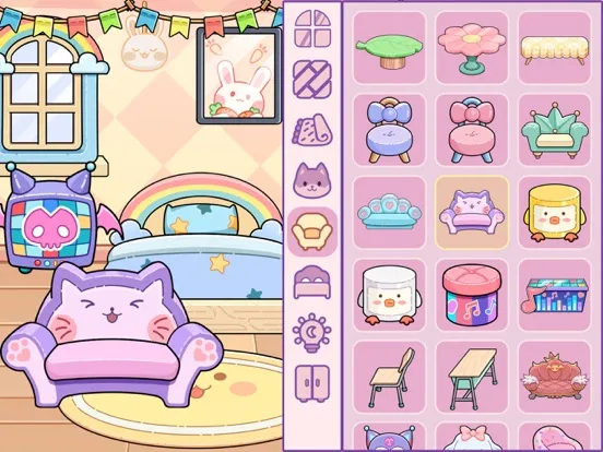 Angela World beauty salon iPad 应用截图