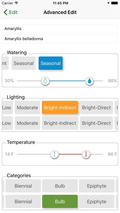 Tangkapan layar Daisy Sensor - Bluetooth Plant Soil Moisture