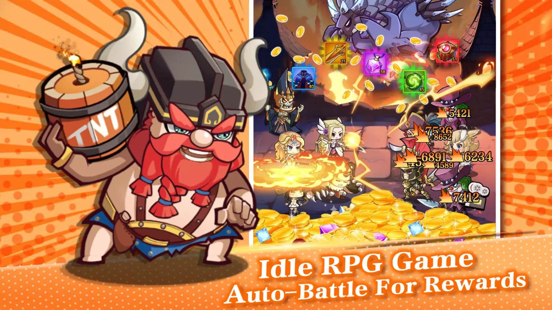 تصاویر Mythic Summon: Idle RPG