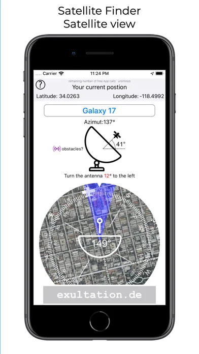 Satellite Finder (Pro) Screenshots