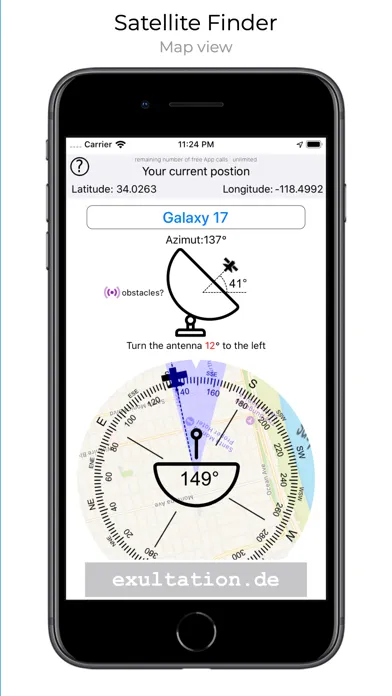 Satellite Finder (Pro) Screenshots