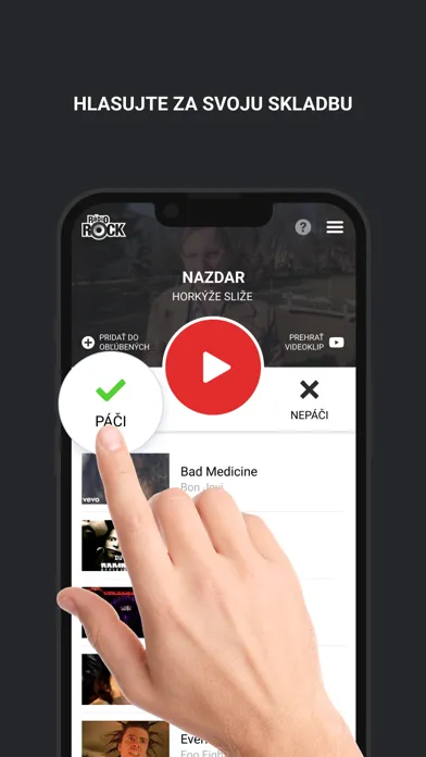 Screenshot di Rádio ROCK