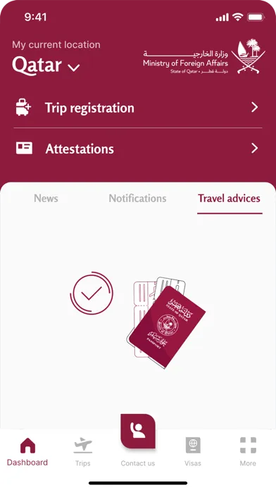 MOFA Qatar应用截图