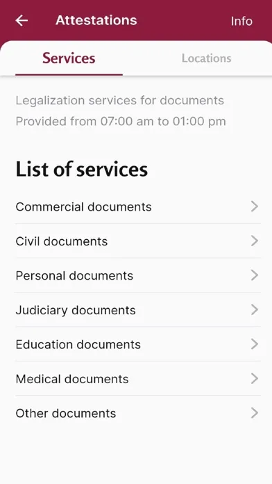 MOFA Qatar应用截图