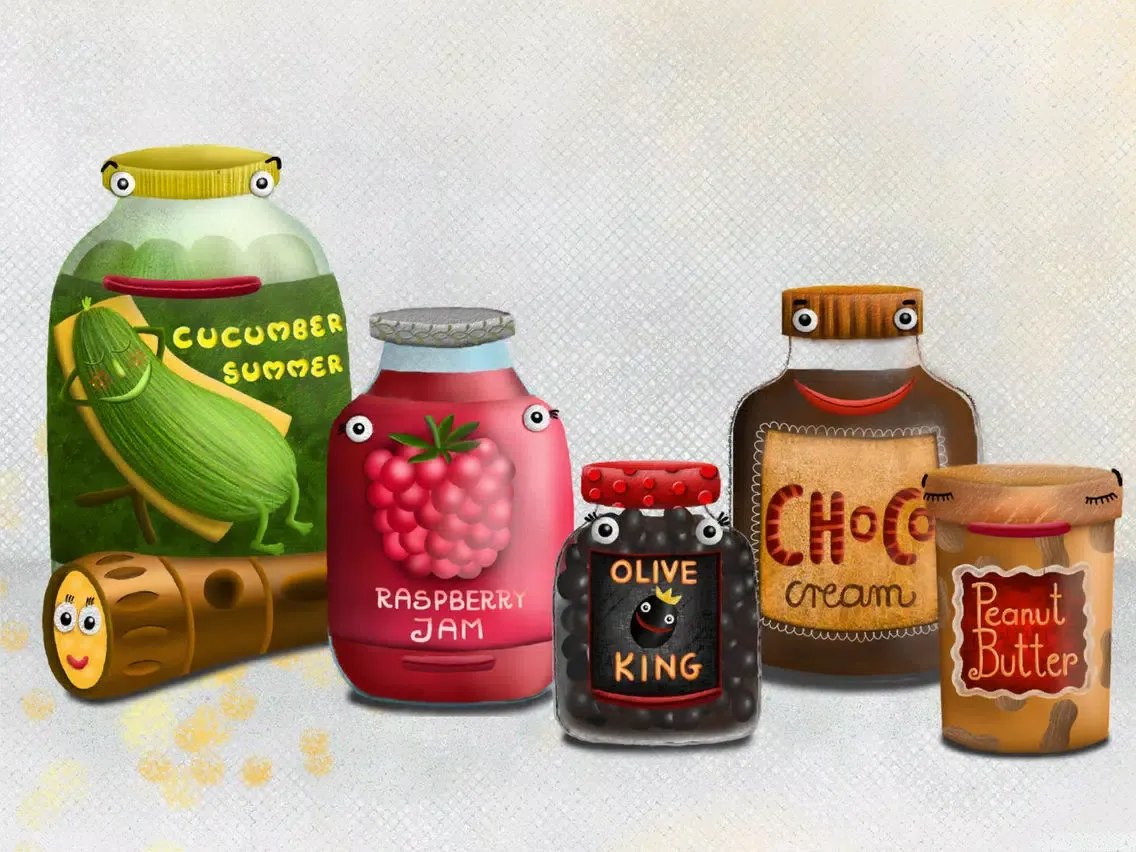 Скриншоты In The Fridge - Toddlers Learn What Is Eatable - Free EduGame under Early Concept Program iPad 