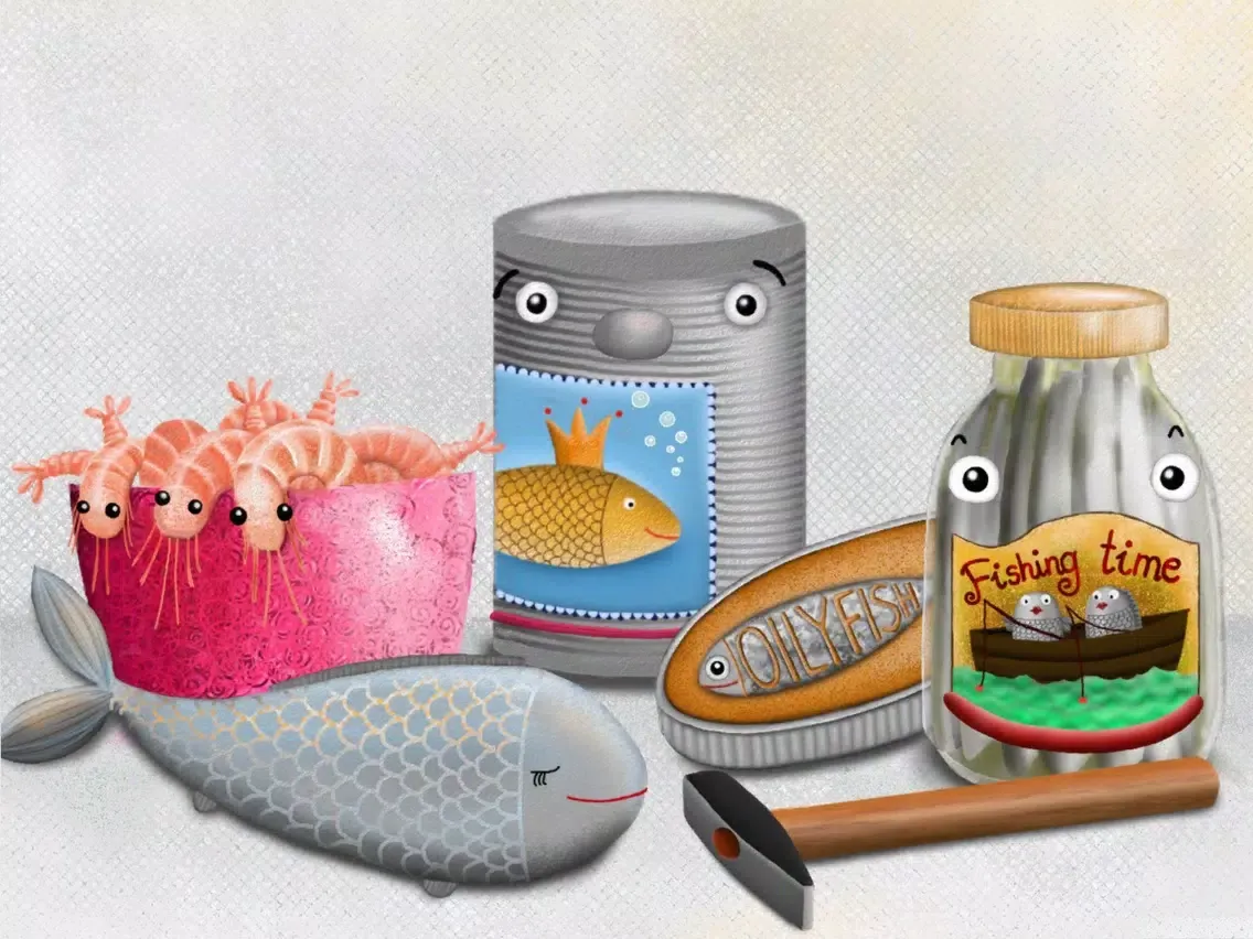 Скриншоты In The Fridge - Toddlers Learn What Is Eatable - Free EduGame under Early Concept Program iPad 