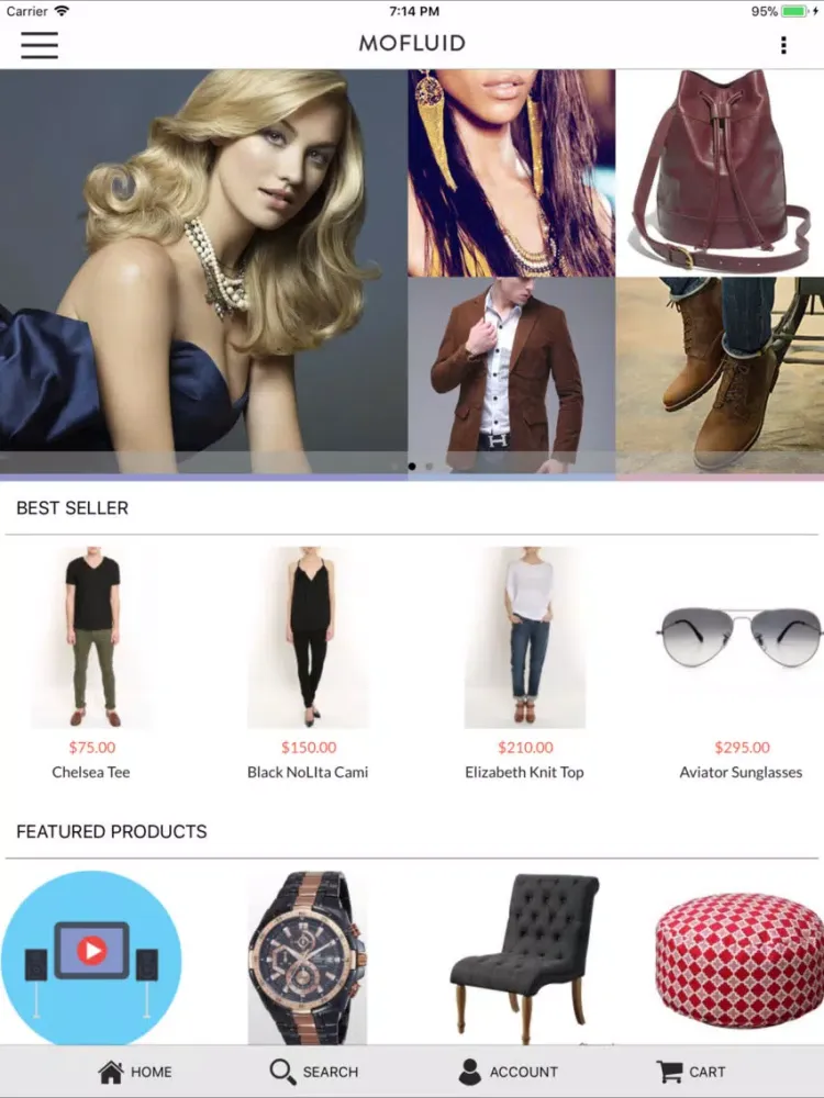 Mofluid - Launch App iPad 应用截图