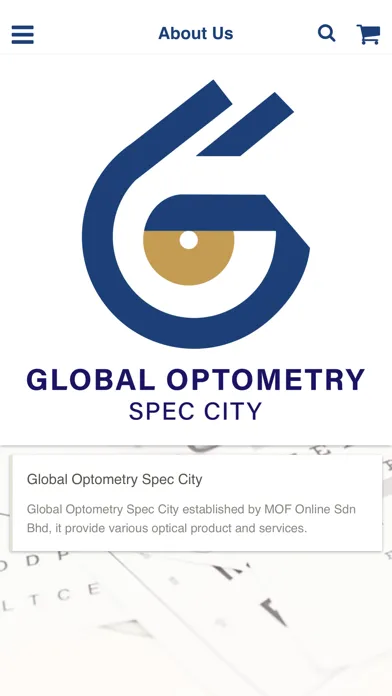 ภาพหน้าจอของ Global Optometry Spec City