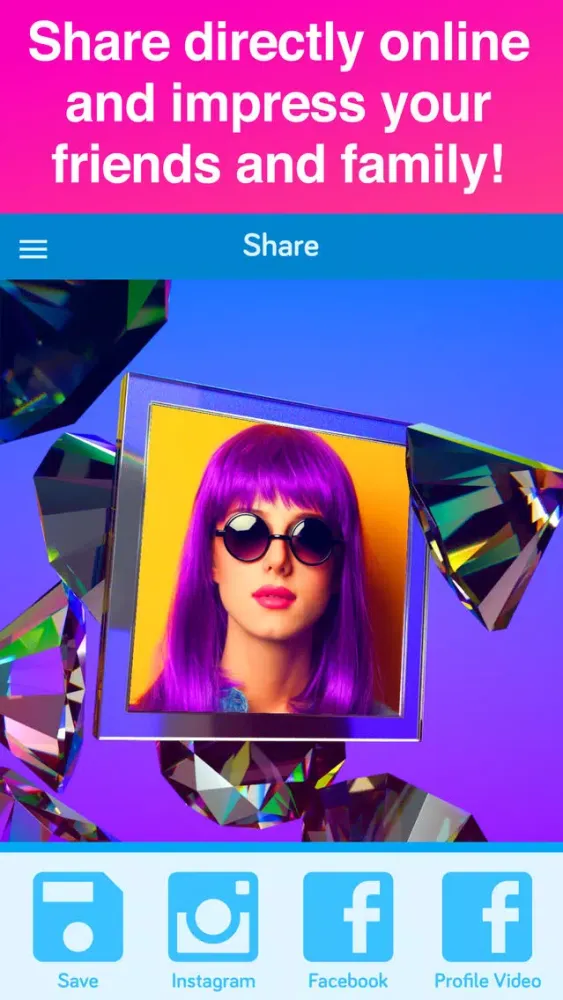 Capturas de pantalla de Moframe - animated photo frames