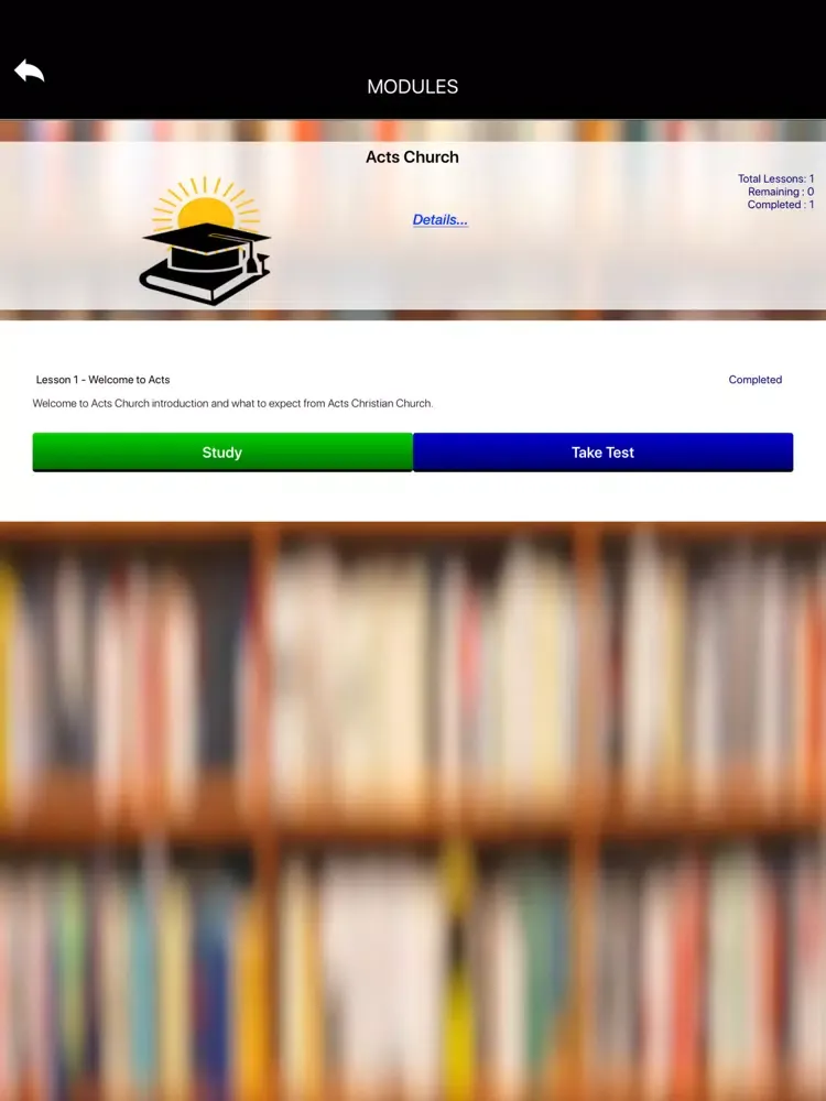 Скриншоты Acts Mobile Campus iPad 