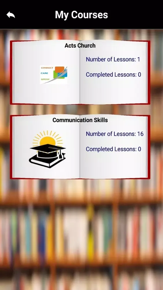 Скриншоты Acts Mobile Campus