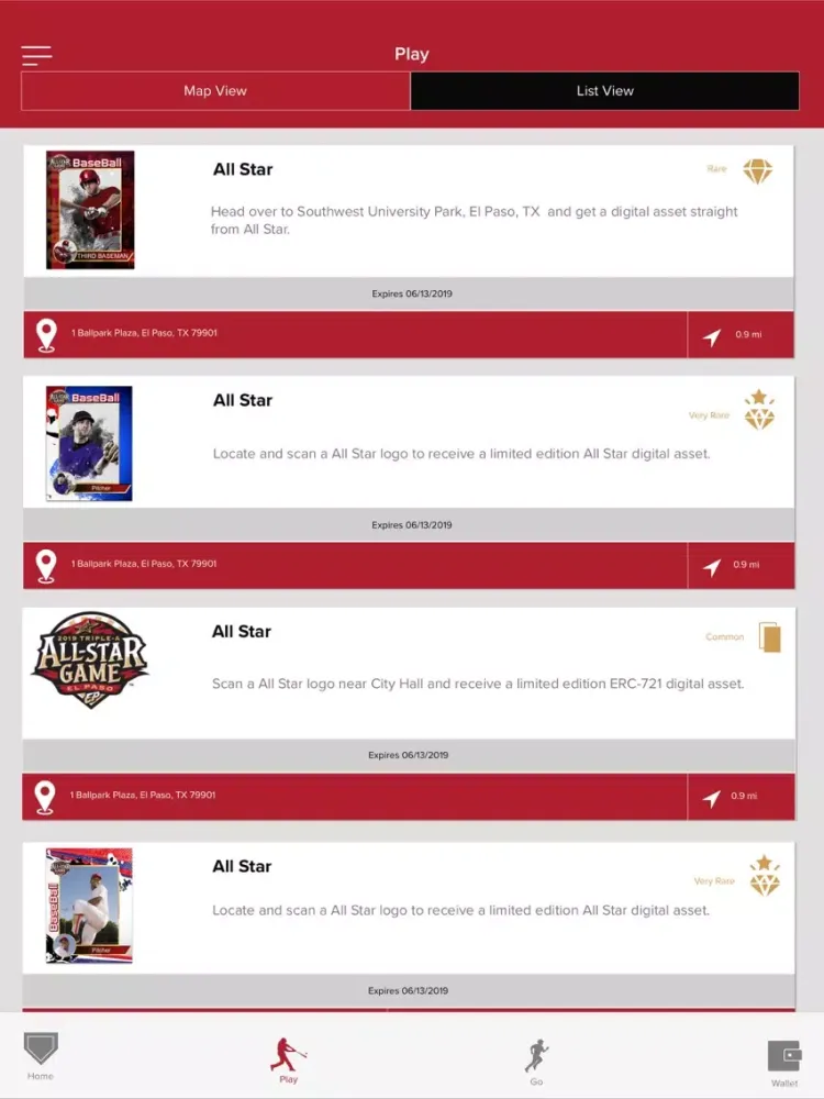2019 Triple A All Star Game iPad  स्क्रीनशॉट