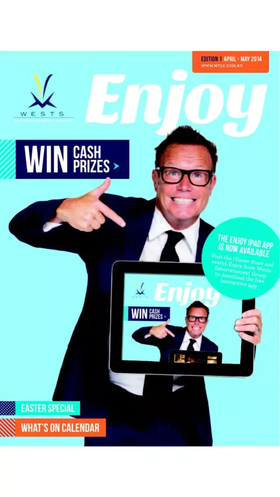 Wests Tamworth ENJOY Magazine スクリーンショット