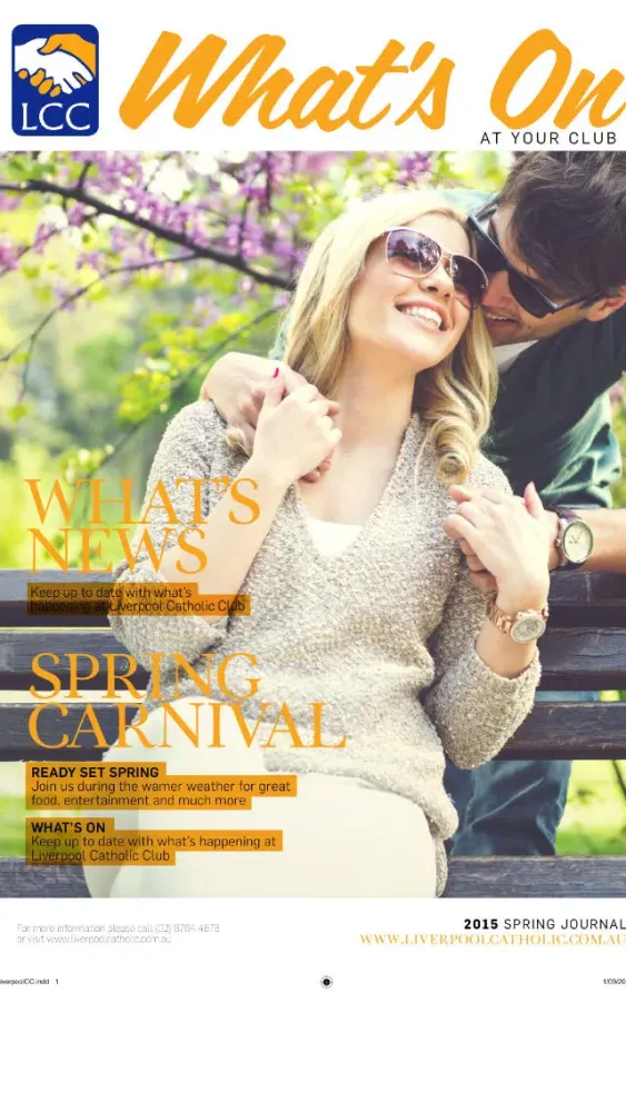 Tangkapan skrin Liverpool Catholic Club Magazine