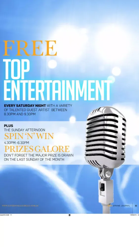 Tangkapan skrin Liverpool Catholic Club Magazine