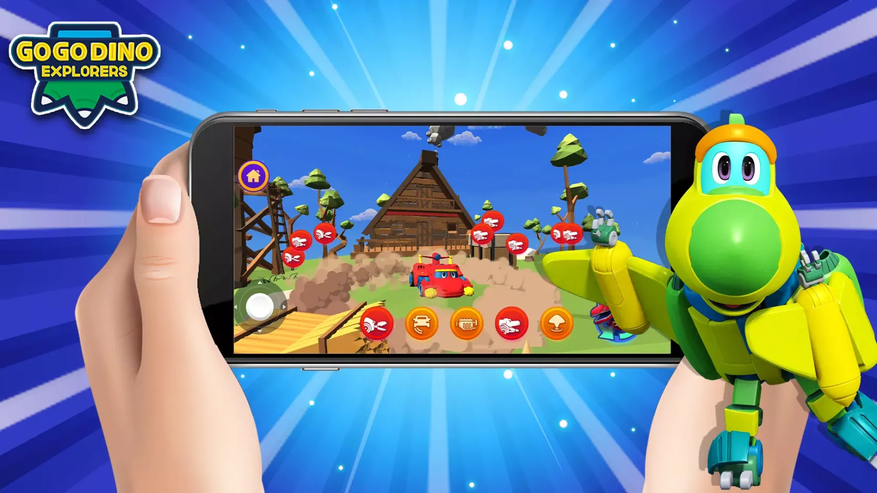 Capturas de pantalla de GoGo Dino Robot